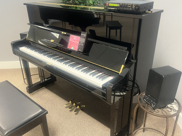 1999 Yamaha MX1 Disklavier player piano - Upright - Professional Pianos